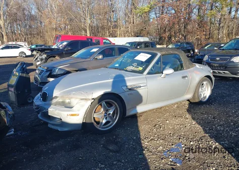 2000 BMW M z USA, uszkodzony, nr VIN WBSCK9340YLC90966